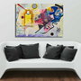 Wallity Lienzo Decorativo Vasili Kandinsky 70 x 100 cm